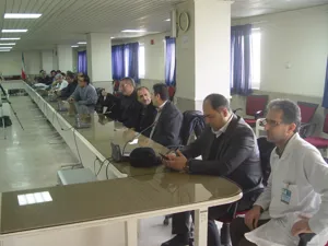 مراسم تودیع و معارفه مدیر مرکز آموزشی و درمانی کودکان
