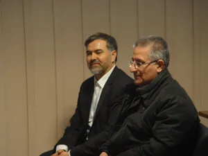 تقدیر و تشکر از آقای علی اسلامی و معرفی اقای دکتر احد اسلامی به سمت مدیر مرکز 