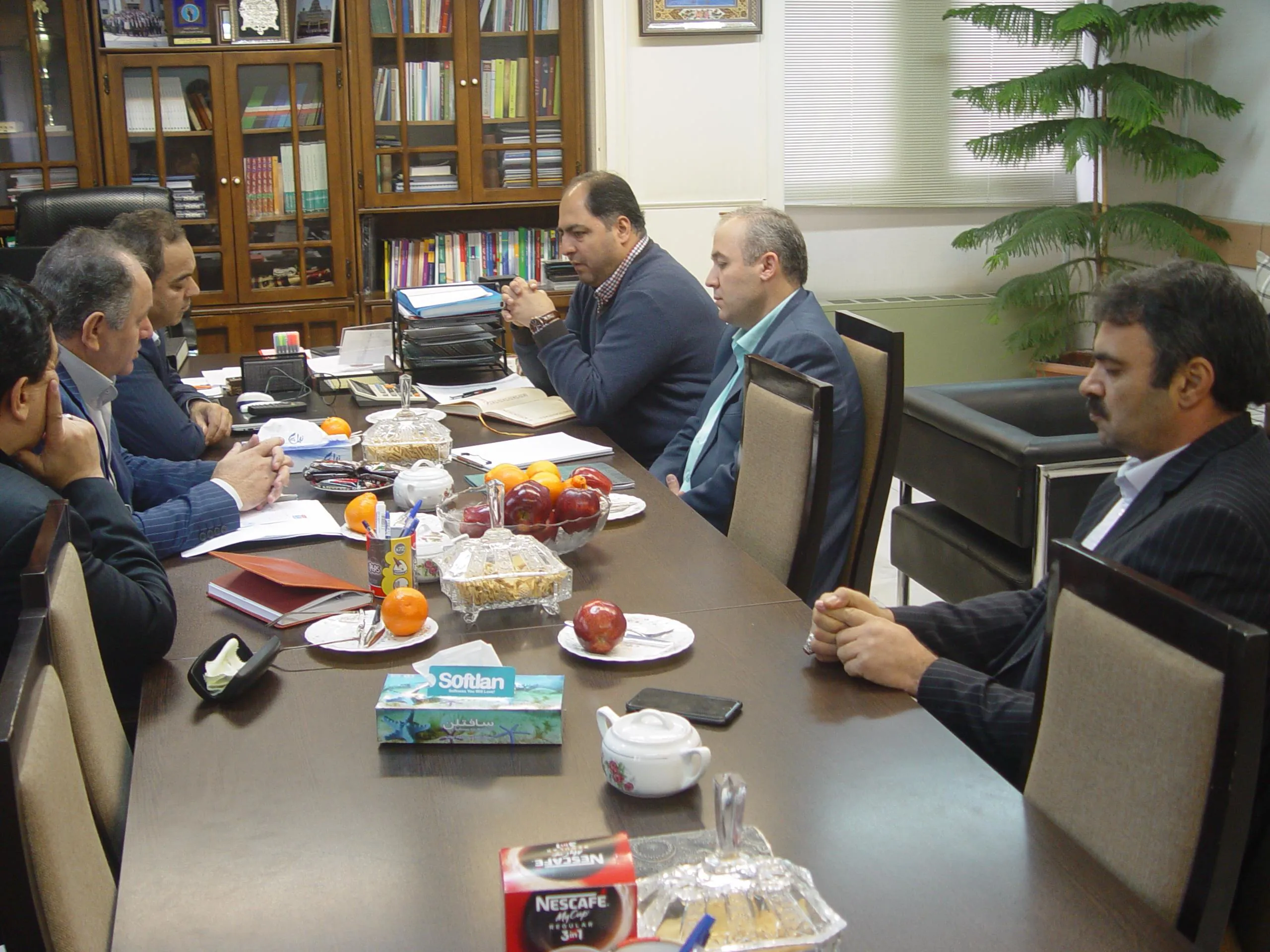 جلسه مشترک با بانک صادرات ایران