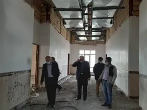 بازدید رئیس دانشگاه و معاون توسعه 