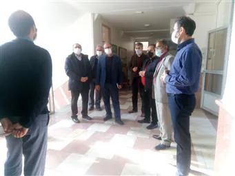 بازدید معاون توسعه مدیریت ومنابع دانشگاه ...